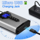 Microphone Lavalier Sans Fil Polyvalent Pour Enregistrement USB et Vlog Avec Support et Batterie Lon