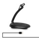 Microphone USB Professionnel Condensateur Avec Support Compatible PC et Mac Pour Diffusion En Direct