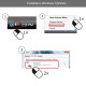 Microphone USB Professionnel Condensateur Avec Support Compatible PC et Mac Pour Diffusion En Direct