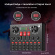Table De Mixage Bluetooth Avec Microphone Kit Complet Pour Enregistrement Studio Et Live