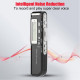 Dictaphone 8GB Enregistreur Vocal Numérique MP3 Fonction Enregistrement Téléphonique VOX Fonction Al