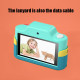 Appareil Photo Enfant Écran Tactile 32GB Double Objectif Haute Définition WiFi 1080P Vidéo