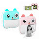 Appareil Photo Enfant Mini Imprimante HD Vidéo Caméra Numérique Avec Oreilles Lumineuses Transmissio