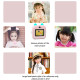 Appareil Photo Enfant Mini Imprimante HD Vidéo Caméra Numérique Avec Oreilles Lumineuses Transmissio