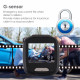 Dashcam Full HD 1080P Avec Écran LCD 2.0 Pouces Vision Nocturne Grand Angle 170 Degrés Détection De 