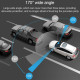 Dashcam Full HD 1080P Avec Écran LCD 2.0 Pouces Vision Nocturne Grand Angle 170 Degrés Détection De 
