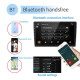Autoradio Android 10 Pouces GPS Bluetooth Écran HD Mémoire 2+16G Caméra de Recul USB FM WiFi