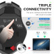 Souris Gaming Sans Fil Ergonomique 6 Boutons 1000/1200/1600 DPI Noir Bluetooth 4.0 et 5.0