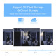 Camera IP Vision Nocturne Suivi De Mouvement Avec Intercom Voix Et Stockage Cloud