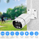 Camera IP Vision Nocturne Suivi De Mouvement Avec Intercom Voix Et Stockage Cloud