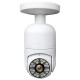Camera IP 3MP HD Intérieure Sans Fil PTZ Vision 360° Alarme Intercom Mobile