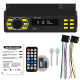 Autoradio Bluetooth MP3 Avec Assistant Vocal Intelligent FM AUX Type-C RCA Sortie Audio Support Téléphone Mobile - www.yonis-...