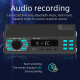 Autoradio Bluetooth MP3 Avec Assistant Vocal Intelligent FM AUX Type-C RCA Sortie Audio Support Téléphone Mobile - www.yonis-...
