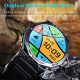 Montre Connectée Sport Étanche IP68 Bluetooth avec Appels et Musique Écran AMOLED 1.43 Pouces Compat