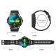 Montre Connectée Sportive Étanche 1.43 Pouces Bluetooth Appels Musique Notifications Santé Compatibl