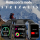 Montre Connectée 1.69 Pouces IPS Appels Bluetooth Et Écouteurs TWS Autonomie 12 Jours Étanche IP67