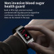 Montre Connectée Luxe 1.57 Pouces Bracelet Cuir Or Fonctions Appels Bluetooth Détachables IP67 Multi