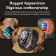 Montre Connectée Sport Bluetooth Appels Musique Surveillance Santé Étanche IP68 Multilingue