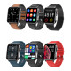 Montre Connectée Intelligente 1.7 Pouces Surveillance Santé Bluetooth IP68 Multisports Tactile Auton