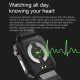 Montre Connectée Intelligente 1.7 Pouces Surveillance Santé Bluetooth IP68 Multisports Tactile Auton