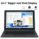 Tablette Windows 11 écran 10.1" Performante 8GB 128GB Intel Celeron J3455 Écran HD Bluetooth & WiFi 
