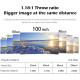 Vidéoprojecteur Android Full HD 1080P Portable 100 ANSI Lumens LED avec Batterie 2600mAh et HDMI pou