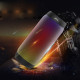 Enceinte Bluetooth LED Colorée Stéréo HiFi Sans Fil Avec Radio FM AUX NFC et Microphone Intégré Auto