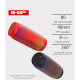 Enceinte Bluetooth LED Colorée Stéréo HiFi Sans Fil Avec Radio FM AUX NFC et Microphone Intégré Auto