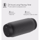 Enceinte Bluetooth LED Colorée Stéréo HiFi Sans Fil Avec Radio FM AUX NFC et Microphone Intégré Auto