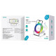 Enceinte Bluetooth 4 En 1 Multifonction Charge Sans Fil 15W Et Lumière LED Ambiance