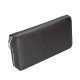 Porte-Carte Protection Magnétique RFID Portefeuille Antimagnétique Cuir Véritable Passeport Clés Voi