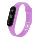 Bracelet Sport iOS Android Montre Connectée IP65 Bluetooth 4.0 Appel Cardio Violet