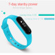 Bracelet Sport iOS Android Montre Connectée IP65 Bluetooth 4.0 Appel Cardio Violet