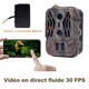 Caméra de Chasse 4G 4K Double Objectif Batterie 8000mAh Vision en Direct Live Infrarouge Invisible 940nm Détection 0,2s Étanc...
