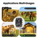 Caméra de Chasse 4G 4K Double Objectif Batterie 8000mAh Vision en Direct Live Infrarouge Invisible 940nm Détection 0,2s Étanc...