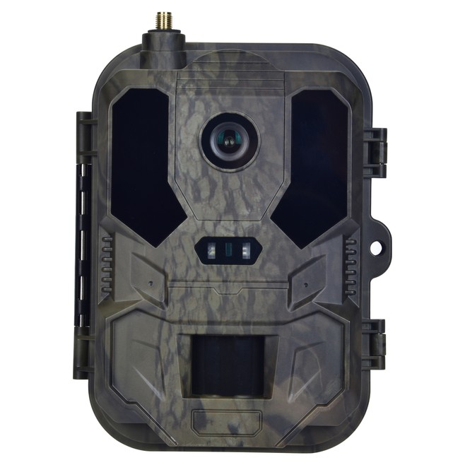 Caméra de Chasse 4G 4K 120MP Batterie Lithium Streaming Vidéo en Direct Live Vision Nocturne 940nm Invisible Déclenchement 0,...