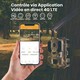 Caméra de Chasse 4G 4K 120MP Batterie Lithium Streaming Vidéo en Direct Live Vision Nocturne 940nm Invisible Déclenchement 0,...