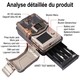 Caméra de Chasse 4G 4K 36MP Vision Nocturne No-Glow 940nm Longue Portée Batterie Rechargeable Détection 0,2s Étanche IP66 - w...