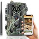 Caméra de Chasse 4G 4K 36MP Haute Autonomie Batterie 10000mAh Streaming Direct Grand Angle 120° Invisible IP66 - www.yonis-sh...