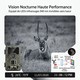 Caméra de Chasse 4G 4K 36MP Haute Autonomie Batterie 10000mAh Streaming Direct Grand Angle 120° Invisible IP66 - www.yonis-sh...