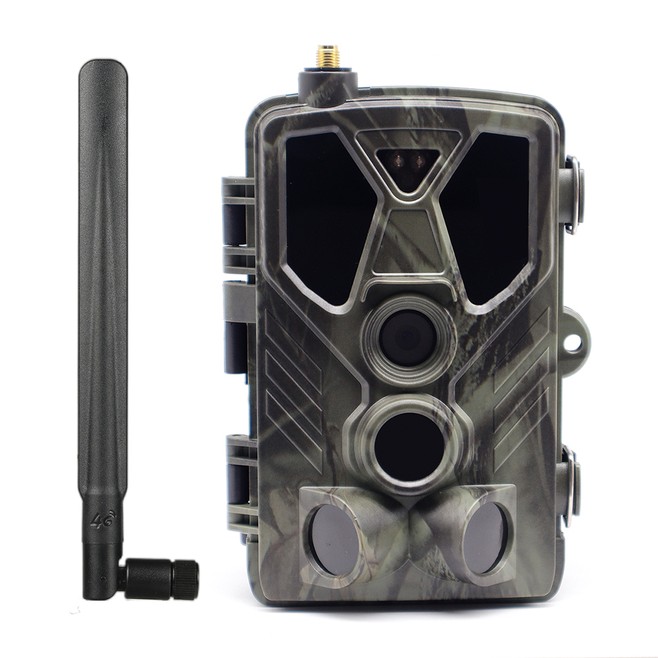Caméra de Chasse 4G 4K 36MP Streaming Vidéo Direct Vision Nocturne Infrarouge Invisible Détecteur Grand Angle 120° Étanche - ...