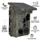 Caméra de Chasse WiFi 2K 36MP Panneau Solaire Intégré Contrôle Bluetooth Application Smartphone Infrarouge Invisible IP65 - w...