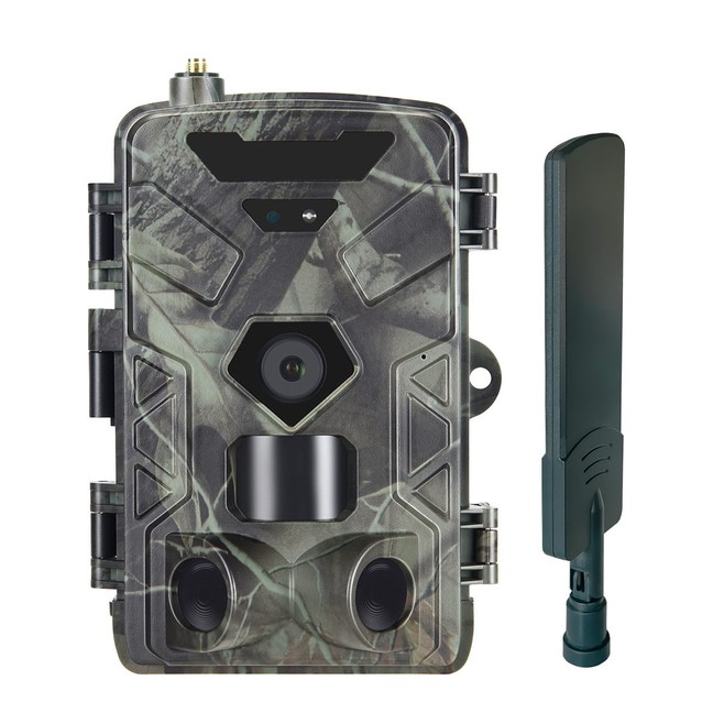 Caméra de Chasse 4G 2K 36MP Batterie Lithium Longue Autonomie Streaming Vidéo Direct Vision Nocturne Infrarouge Invisible IP6...