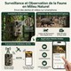 Caméra de Chasse 4G 4K 36MP Batterie Lithium Rechargeable Streaming Direct Vision Nocturne Infrarouge Invisible IP66 - www.yo...