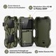 Caméra de Chasse 4G 4K 36MP Batterie Lithium Rechargeable Streaming Direct Vision Nocturne Infrarouge Invisible IP66 - www.yo...