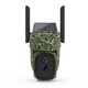 Caméra de Chasse 4G PTZ Solaire Motorisée 3MP Batterie 9000mAh Détection Mouvement Audio Bidirectionnel Vision Nocturne Étanc...