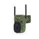 Caméra de Chasse 4G PTZ Solaire Motorisée 3MP Batterie 9000mAh Détection Mouvement Audio Bidirectionnel Vision Nocturne Étanc...