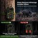 Caméra de Chasse 4G Solaire 2K Vision Nocturne Invisible 940nm Détection PIR Batterie 9000mAh Étanche IP66 - www.yonis-shop.com