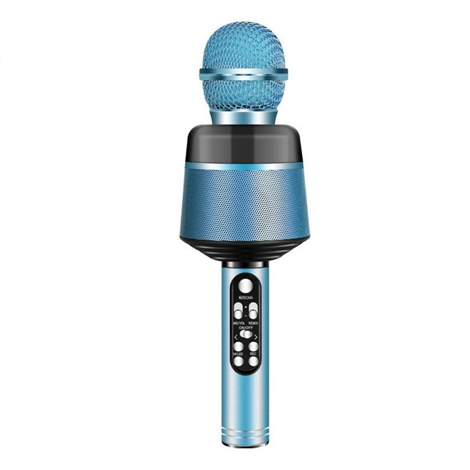 Microphone Sans Fil Bluetooth iOS Android Enceinte Intégrée Karaoké Live
