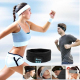 Bandeau Bluetooth Sport Connecté Kit Mains Libres Smartphone iPhone Casque Sans Fil Rose - www.yonis-shop.com
